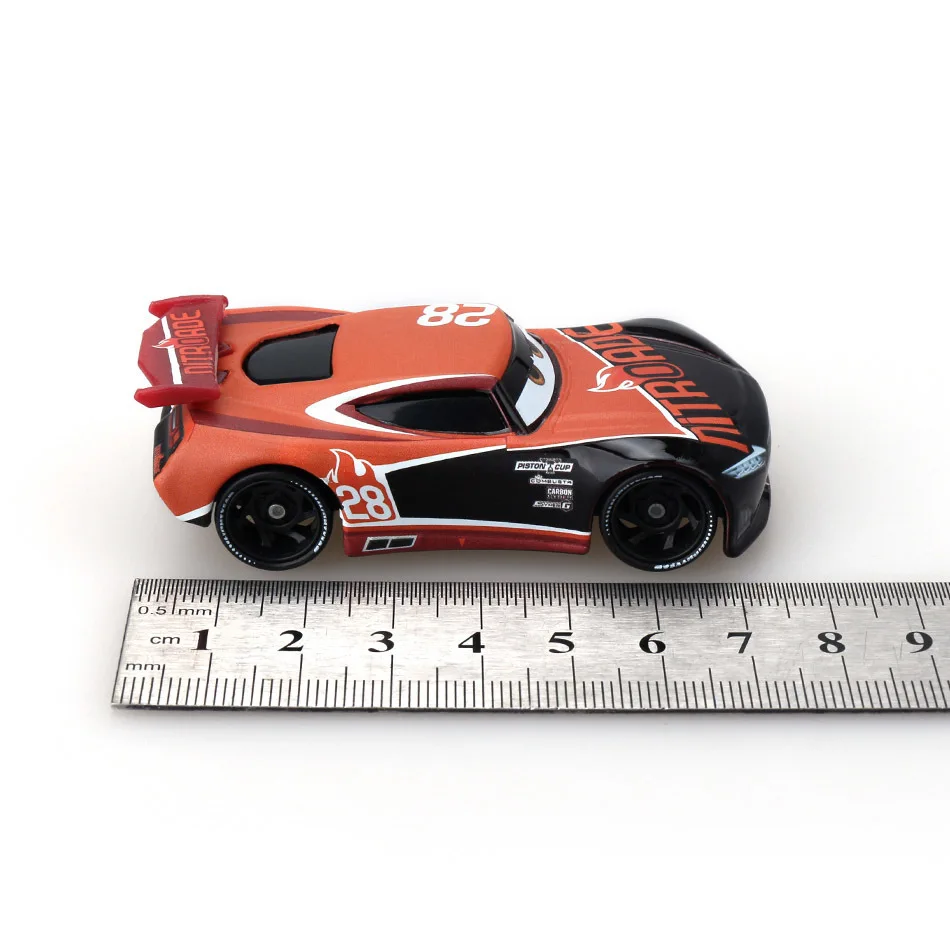 Disney Pixar Cars 2 3 Lightning Mcqueen Mater Jackson Storm Ramirez 1:55 литой автомобиль металлический сплав мальчик игрушки для детей подарок