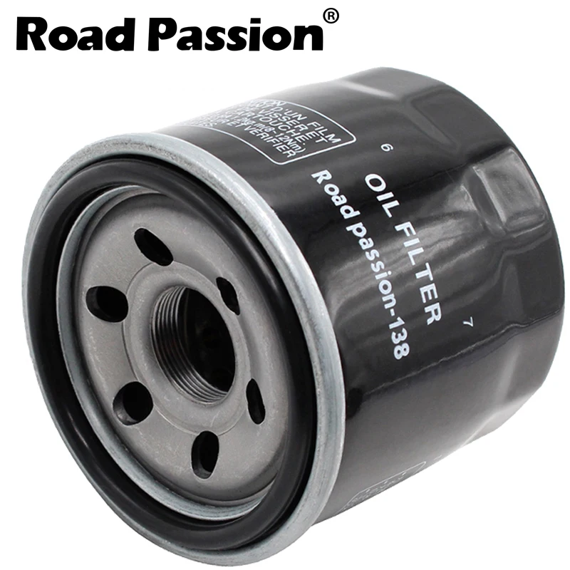 Масляный фильтр Road Passion для мотоцикла SUZUKI GSXS750 GSXS750Z GV1400 GW250 GW250F LTA400 LTA400F LTA500F LTA500 LTA450X