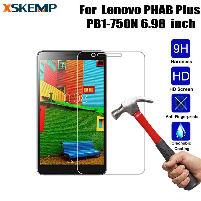Планшет без отпечатков пальцев закаленное стекло для Lenovo PHAB Plus PB1 750N 6 98 дюймов