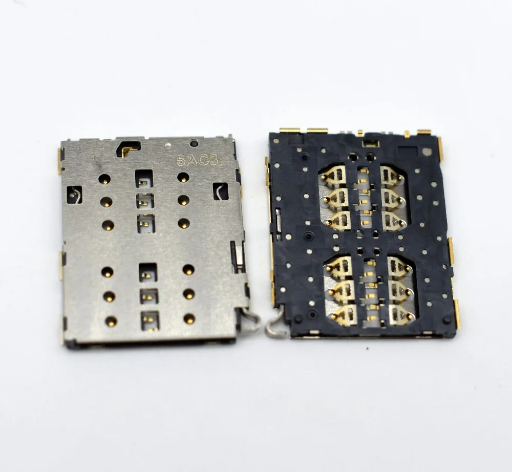 10 шт./лот оригинал для Huawei Google Nexus 6 P Micro SIM Card Reader разъем соединительный узел