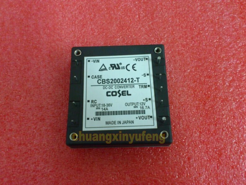 CBS2002412-T COSEL понижающий модуль DC-DC18-36V-12V16.6A 200 Вт DC/DC преобразователь изолированный