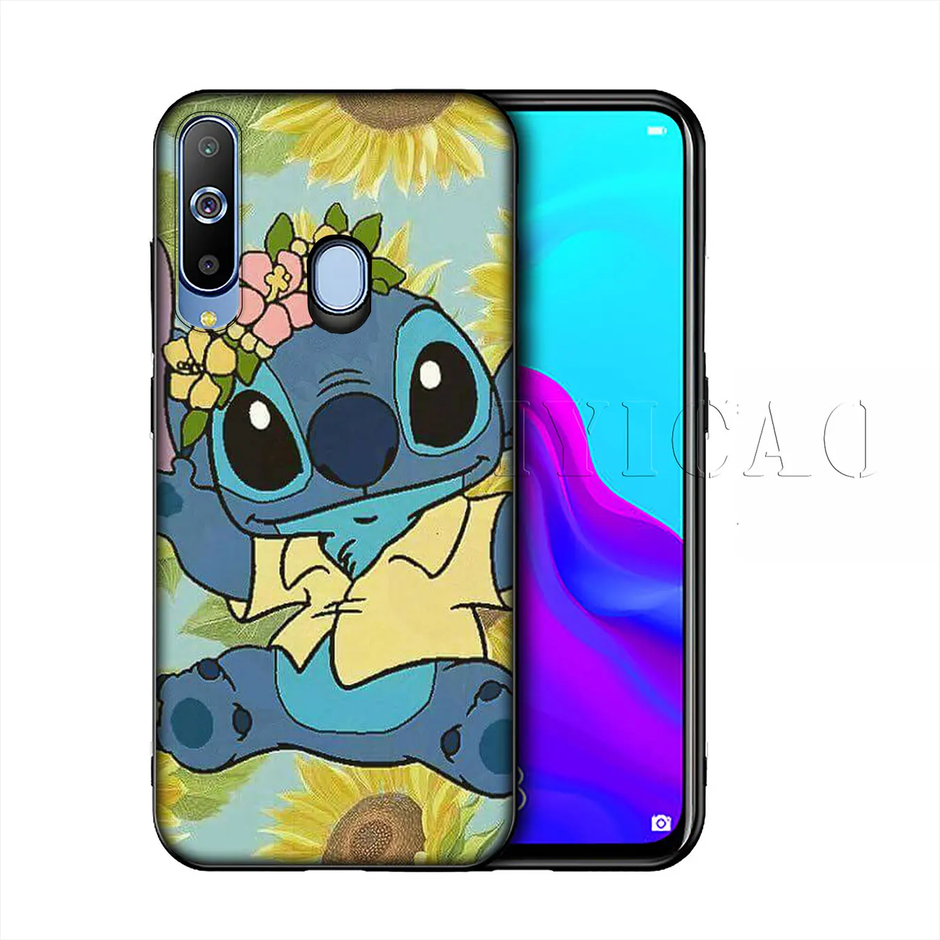 IYICAO cute cartoon Lilo Stitch 11111 Silicone Soft Case for Samsung Galaxy A10 A30 A40 A50 A70 M10 M20 M30 Cover |
