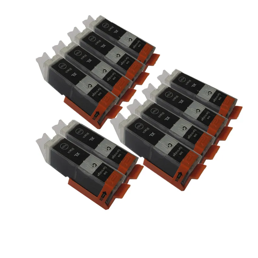 10 x BK PGI-450 450 Черный чернильный картридж для canon PIXMA MG5440 MG5540 MG5640 MG6440 MG6640 MG7540 Ip7240 MX924