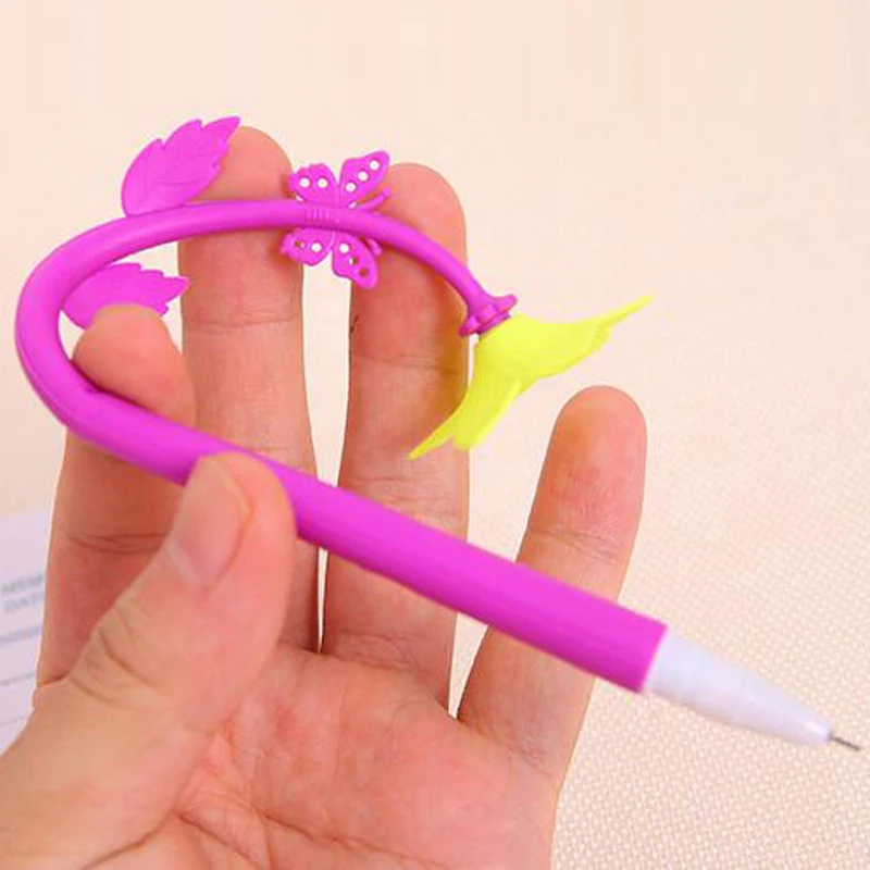 Новинка гелевая ручка в форме цветка 16 шт./лот канцелярские принадлежности