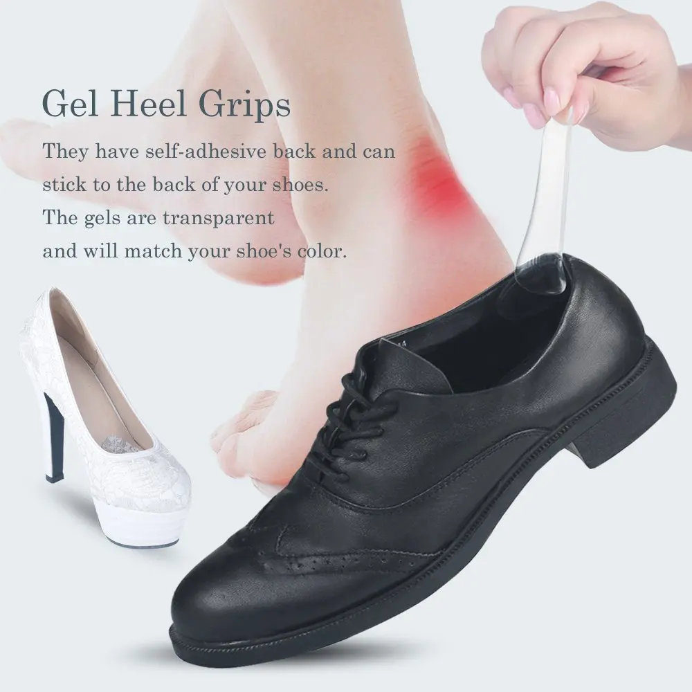 Лидер продаж 1 пара само клейкие Силиконовый гель пятки подушки обувь для ухода
