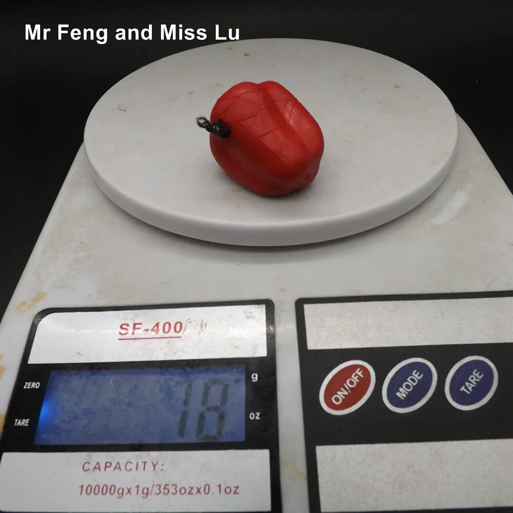 Мягкий мини красный колокол перец модель овощей моделирование Миниатюрная