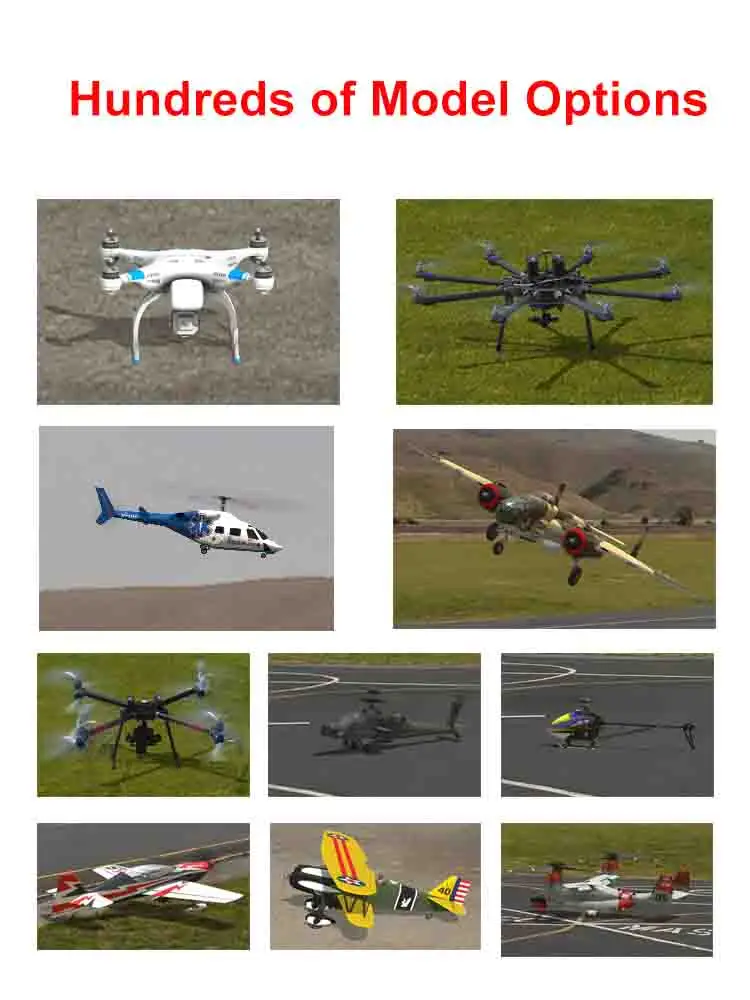 8CH RC Flight Simulator поддержка Realflight G7 Phoenix 5,0 XTR пульт дистанционного управления Вертолет с фиксированным крылом Дрон