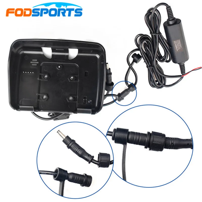 Аксессуары для gps навигатора Fodsports мотоцикла 1 шт. подставка держатель с кабелем
