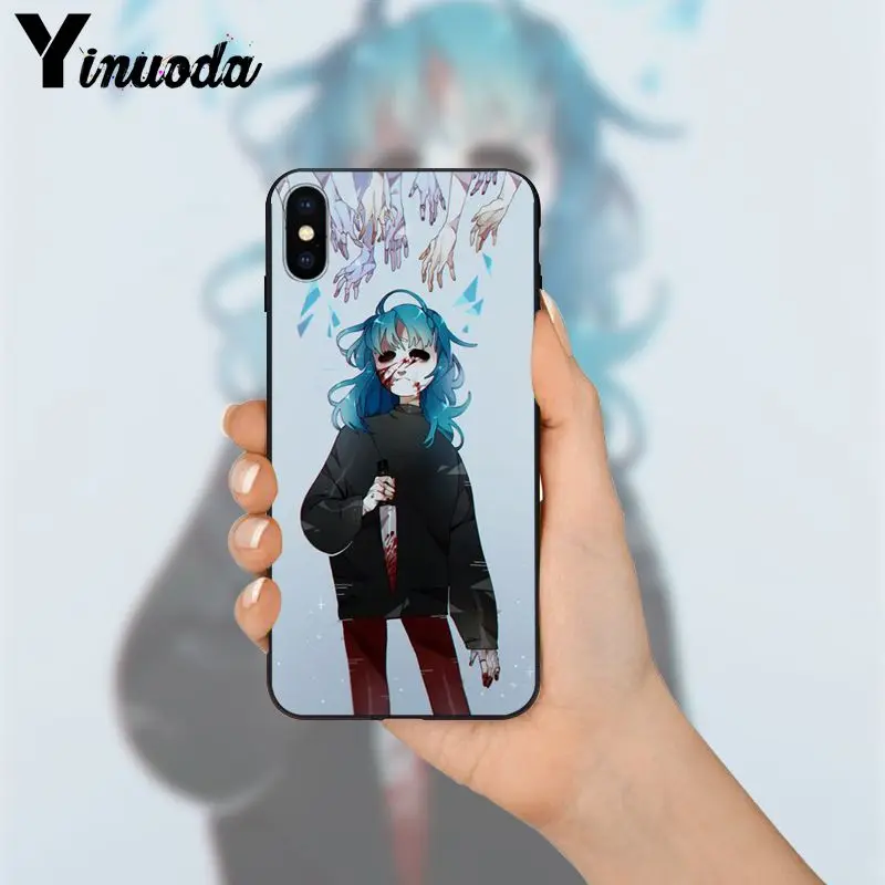 Yinuoda Sally face Индивидуальные фотографии черный мягкий чехол для телефона Apple iPhone 8 7 6