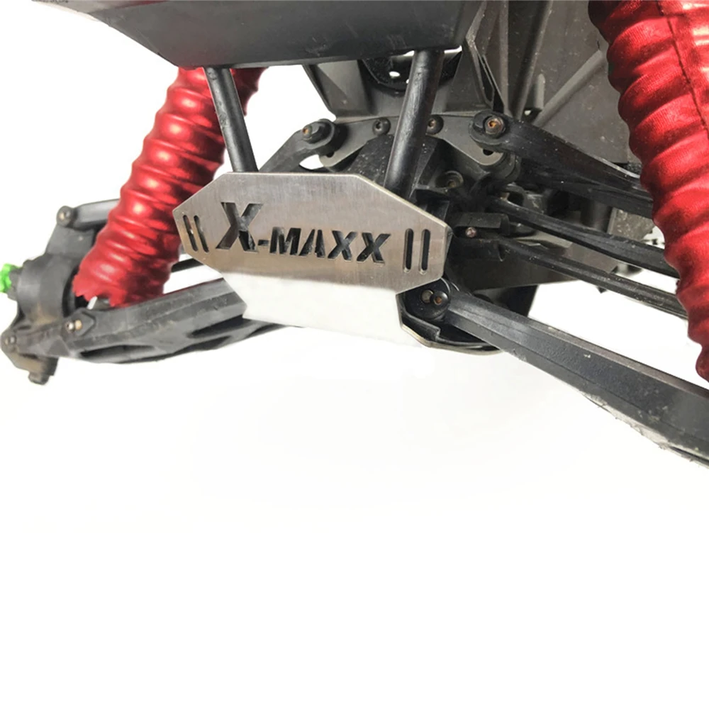 Защита шасси противоскользящая пластина для TRAXXAS X-Maxx Xmaxx 6s 8 s RC автомобилей запасные части из нержавеющей стали защитная рамка Броня