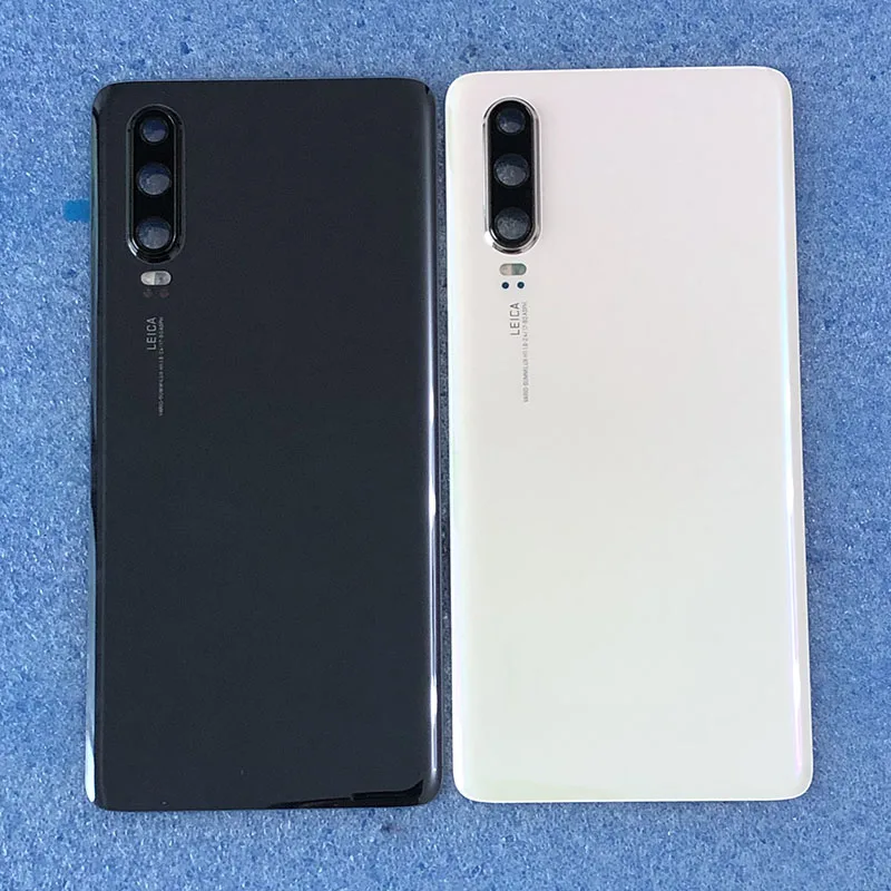 Для 6," huawei P30 Axisinternational стеклянный чехол для задней батареи корпус+ рамка для камеры+ стеклянный объектив+ вспышка+ Adhensive