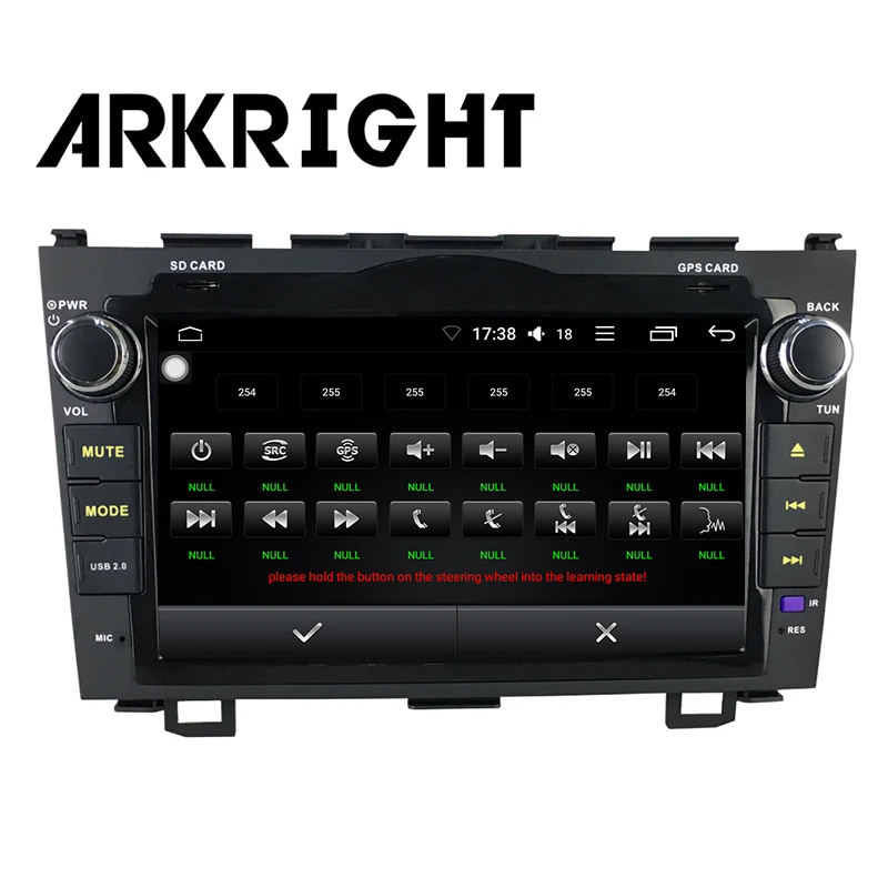 Новый 8 &quot2 Гб ОЗУ 32 ПЗУ 2Din Android 6 0 сенсорный экран ТВ/FM для Honda CR V автомобильный