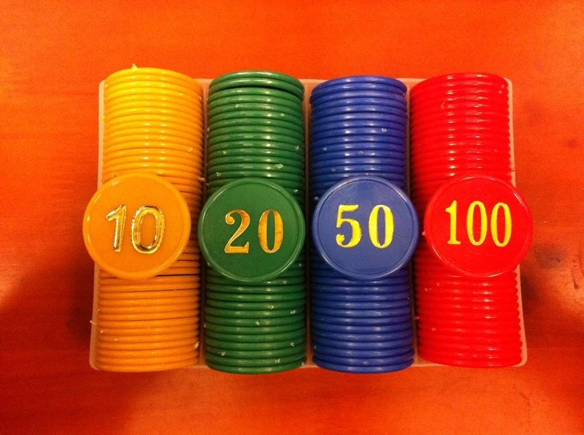 Маленькие развлечения 160 чипов маджонг Шахматная комната цифровые чипы двойной