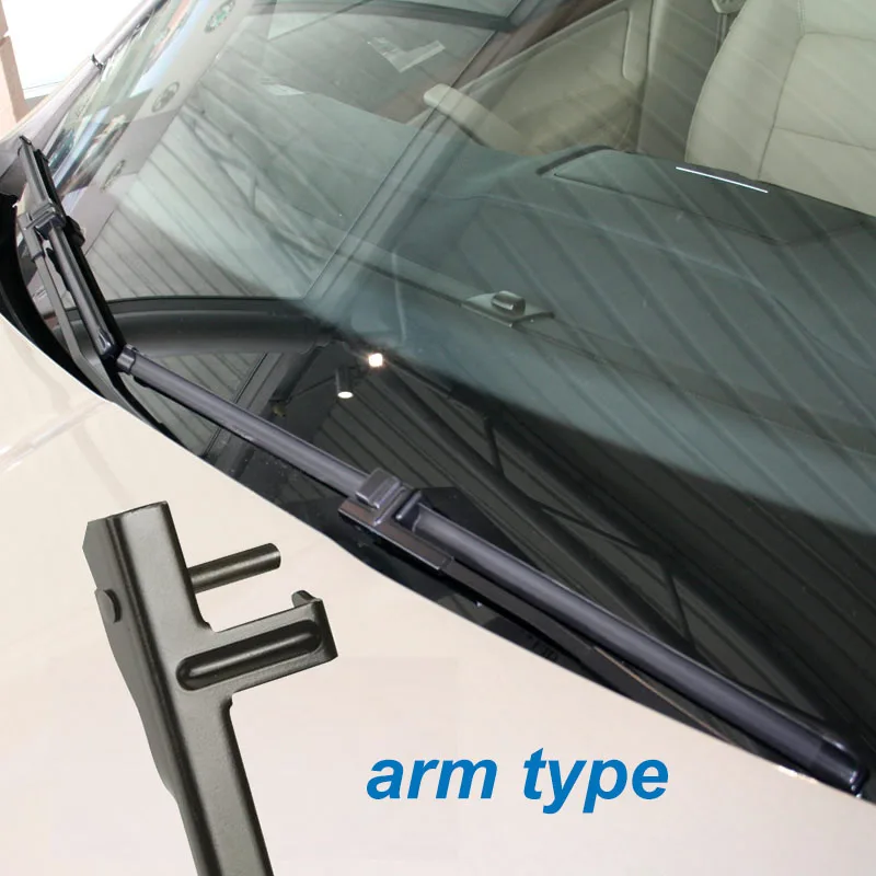 2Pcs Wiper Blades + Free Rubbers for Volkswagen Polo Mk4 2001-2005 21&quot+19&quot Direct Fit Windscreen Wipers | Автомобили и