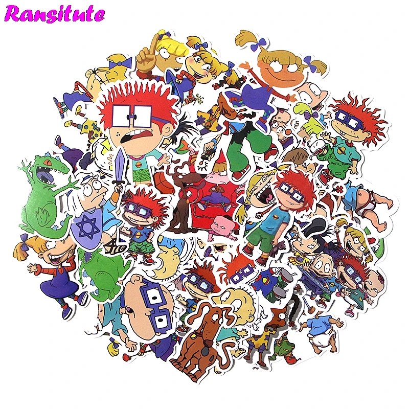 

40pcs/set Funny Stickers Laptop Skateboard Luggage Car Styling Bicycle Graffiti Decals Cool Waterproof Stickers