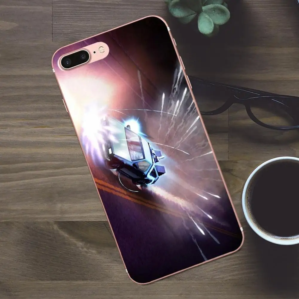 Bixedx Delorean Car Back To The Future Retro для Apple iPhone 4 4S 5 5C SE 6 6S 7 8 Plus X Galaxy A3 A5 J1 J2 J3 J5 J7 2017 | Мобильные