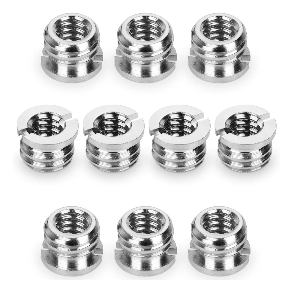 Top Deals Camera 1/4in-20 to 3/8in-16 Reducer Bushing Convert Screw Adapter for Tripod Monopod Ballhead Stand and Video | Электроника