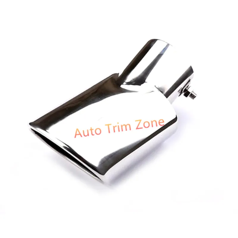 1 шт. стальная хромированная Серебристая задняя выхлопная труба для Toyota Corolla E170 2014