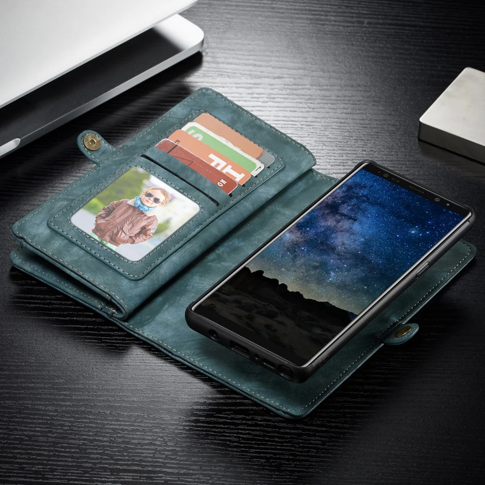 Роскошный чехол для телефона из искусственной кожи в стиле ретро Samsung Galaxy Note 9 Note9