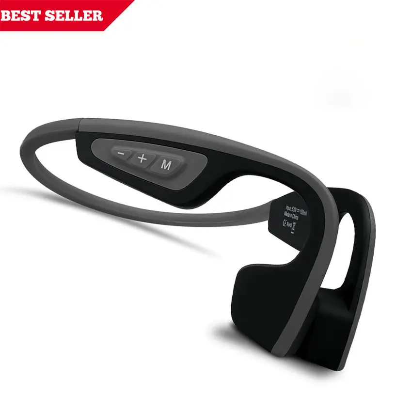 

Bone Conduction Bluetooth Headphones - Open Sweatproof Noise Ears Hear HD Stereo Wireless Headset for Sports Driving Listening