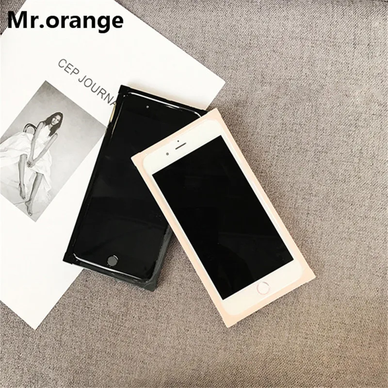 Mr. orange чехол для телефона iPhone 6 6S 7 8 plus роскошный женский Алмазный PU сумка Корпус из