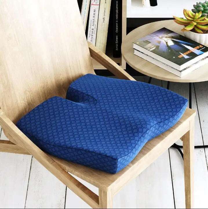 MIRA HOME 41x36x6,5 см Ортопедическая подушка для сидения из пены с эффектом памяти, офисное кресло, автомобильное сиденье, облегчающее боль, домашние офисные сиденья, Массажная подушка