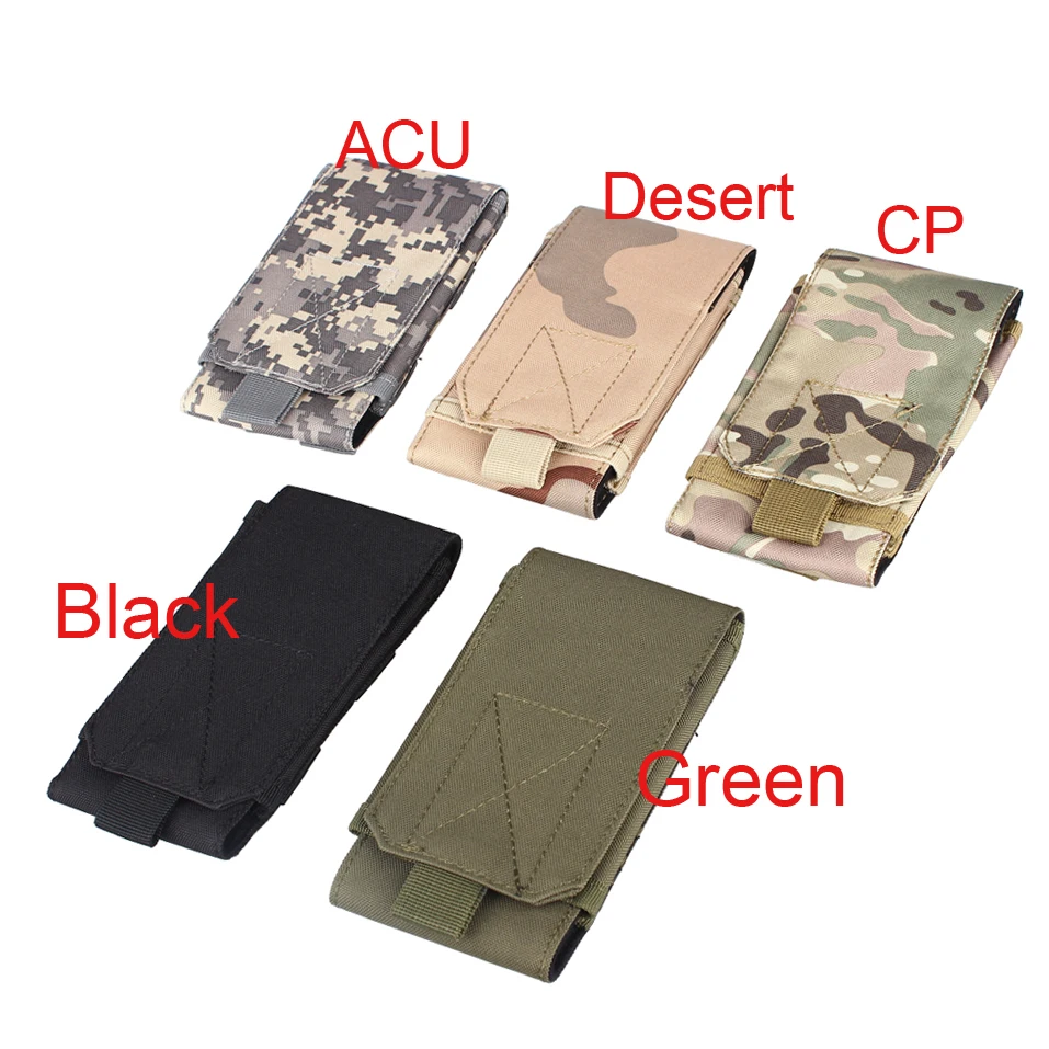 Новая спортивная тактическая камуфляжная нейлоновая сумка для телефона чехол