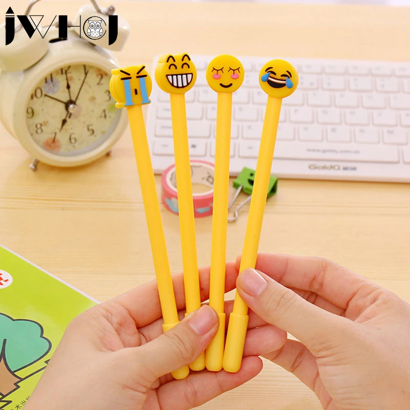 4 шт./лот JWHCJ kawaii гелевая ручка для письма Канцтовары caneta материал escolar офисные