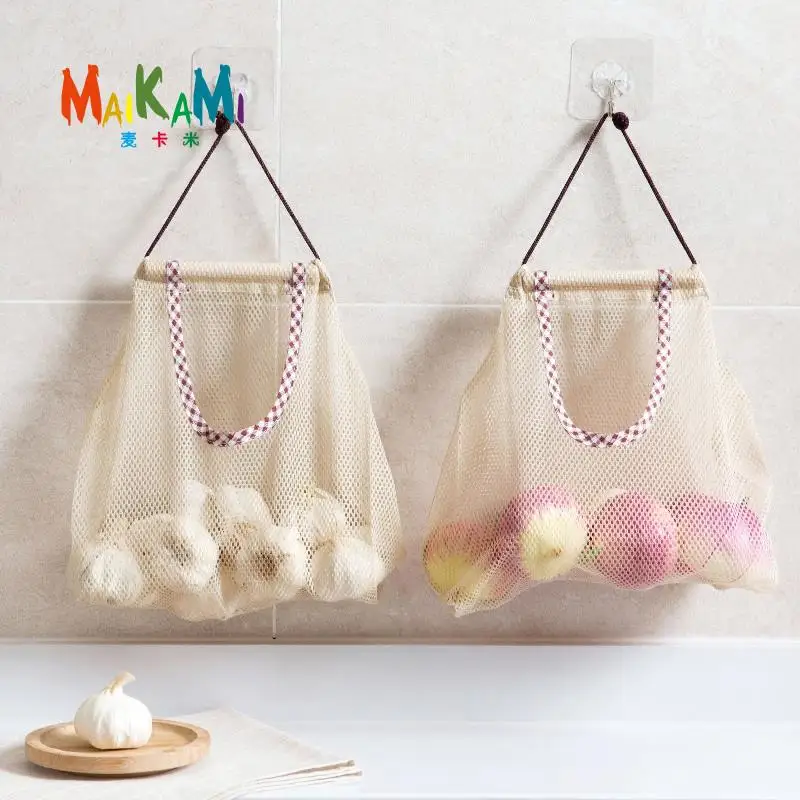 MAIKAMI подвесные кухонные мешки для мусора пластиковые пакеты хранения картофеля