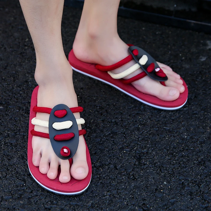 Мужские вьетнамки на каждый день легкие мужские Нескользящие тапочки лето