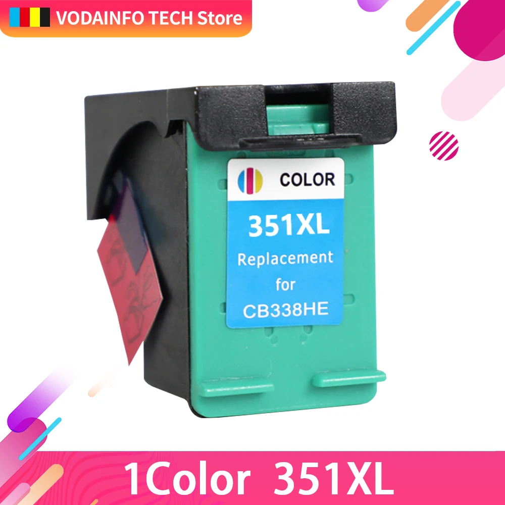 QSYRAINBOW 350XL 351XL картридж Замена для HP 350 351 HP350 HP3510 черный цветной чернильный Deskjet D4260