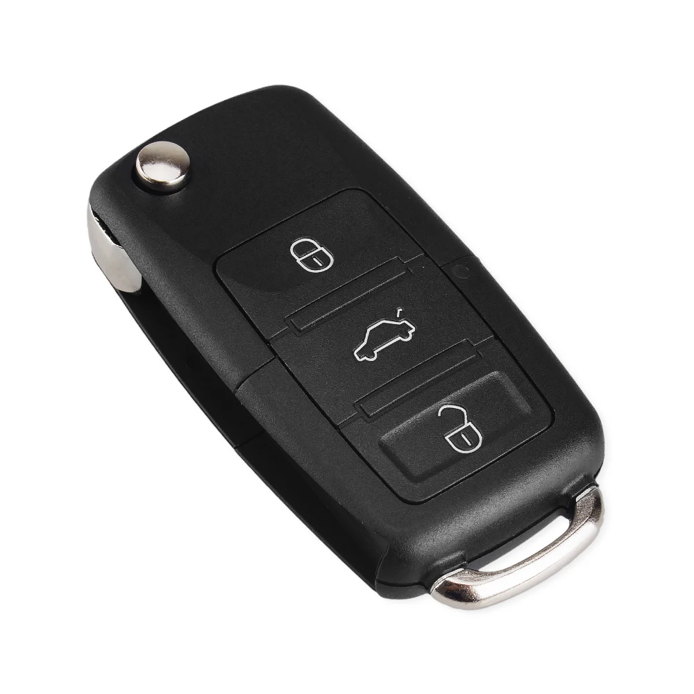 Чехол брелок KEYYOU для VW Passat b6 Polo Golf 4 6 Touran Bora Новое поступление складной ключ с 3