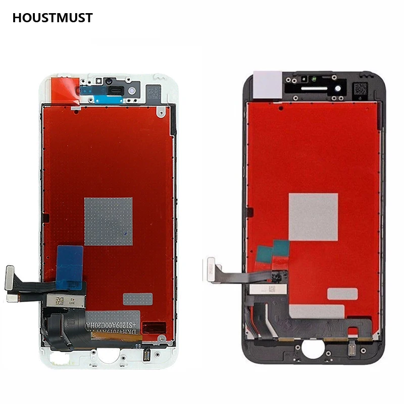 1 шт. черный белый цвет ЖК дисплей сенсорный экран Замена для iPhone 7 без битых