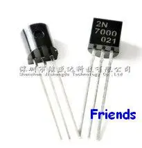 Бесплатная доставка 500 шт. 2N7000 N-КАНАЛ MOSFET TO-92 новые продукты и ROHS | Электронные