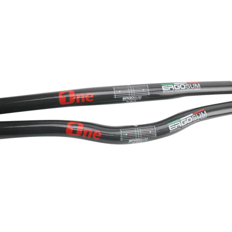 ERGOSUM руль для горного велосипеда горизонтальный/однообразный 3K из углеродного