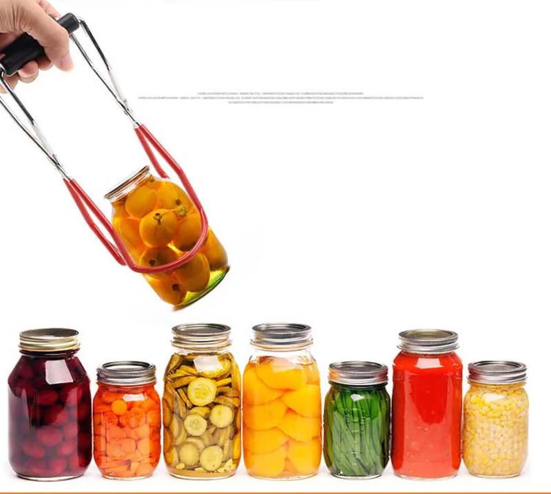 Нескользящий зажим для посуды сковорода из нержавеющей стали консервированное