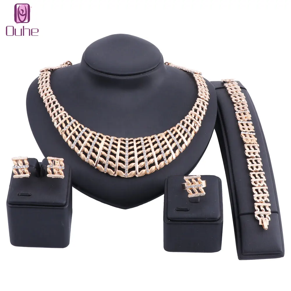 

Женские вечерние комплекты ювелирных изделий с изысканными кристаллами и африканскими бусинами для свадьбы, обеда, платья, ожерелья, серьг...