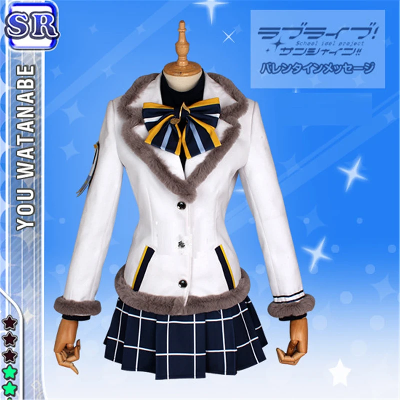 Рождественский хор Love Live Sunshine Ватанабе You Aqours непробуждающий костюм для