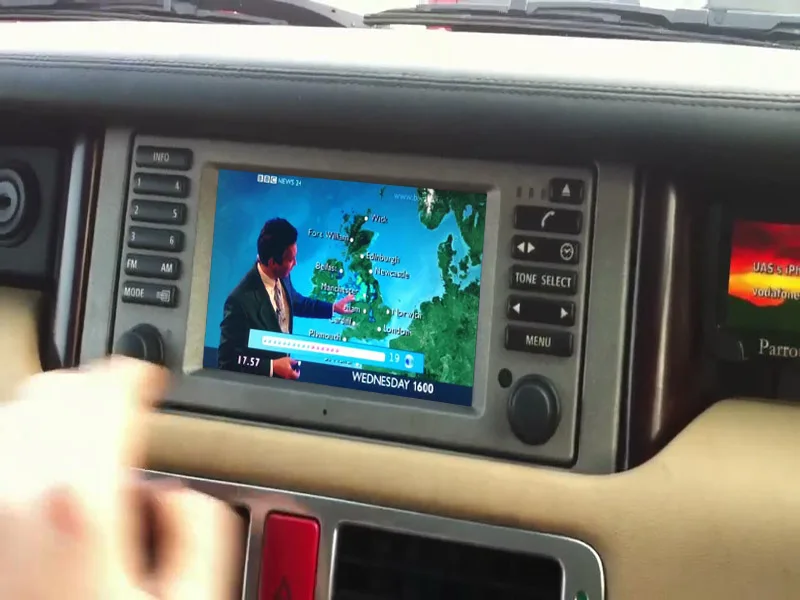 DVB-T HD Mpeg4 Dolby AC3 Цифровое ТВ для Land Rover L322