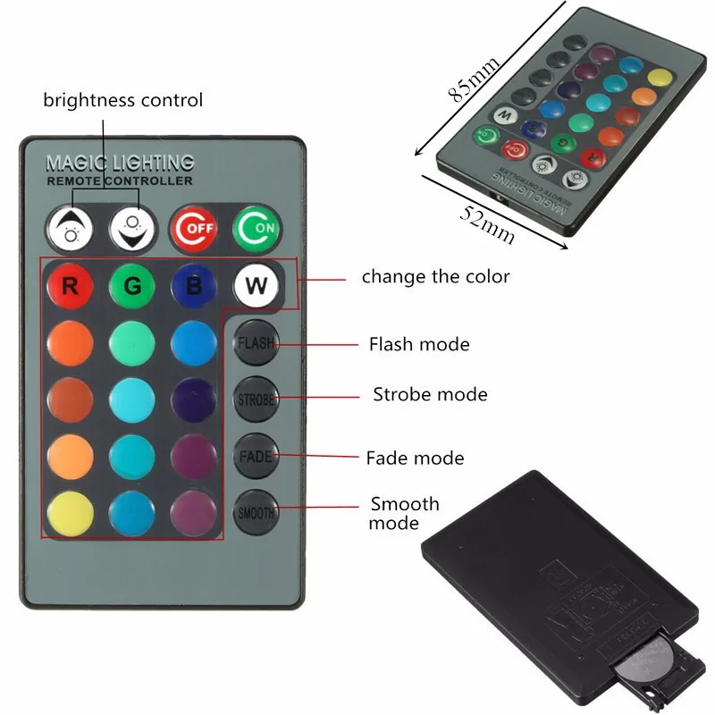 Светодиодный RGB подводный 10w 12V светодиодный бассейн, фонтан, аквариум, лампа с дистанционным управлением