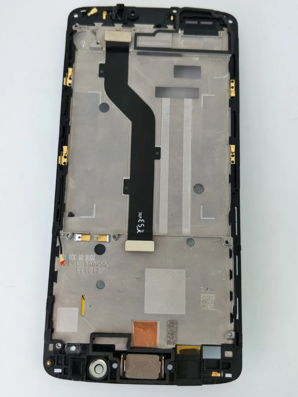 Кабель Orig + гибкий для ZTE Axon 7 mini b2017 передний средний корпус ЖК-экрана рамка замена