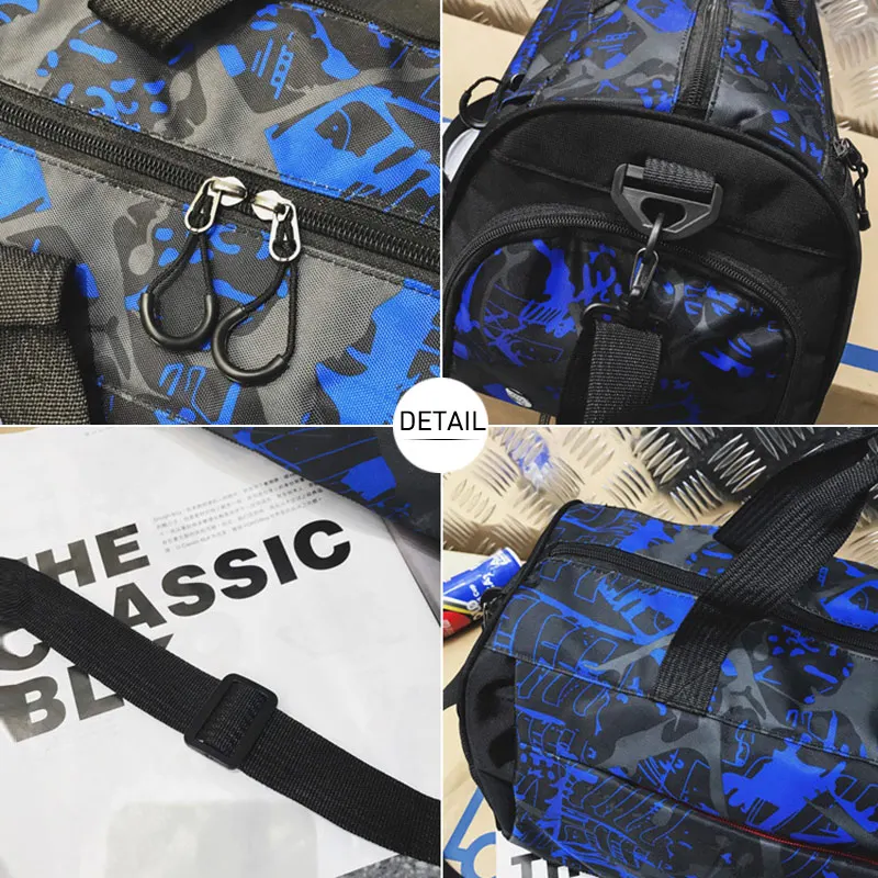 Большие вместительные спортивные сумки для тренажерного зала новинка 2019 унисекс