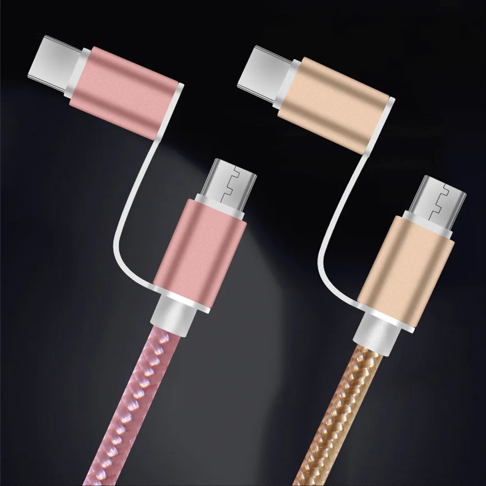 Мобильный телефон зарядное устройство usb multi быстрый заряд кабеля случайный тип c