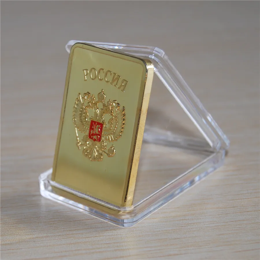 1 шт./лот Редкие 1 OZ. Нажмите на изображение для просмотра в полный размер Советская российская СССР CCCP чистый. 999 24K золотой слоистый слиток Бар Золотой бар