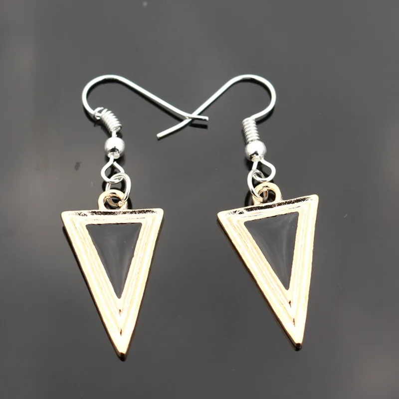 

Drop Earrings For Women Triangle oorbellen Dangle Fashion Jewelry pendientes mujer Brincos Bijoux Geometric One Direction
