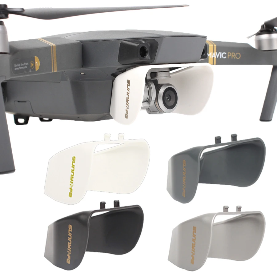 Для объектива Mavic Pro Защита от солнца карданный козырек для камеры защита от солнца для DJI Mavic Pro/Platinum/Alpine белый Дрон