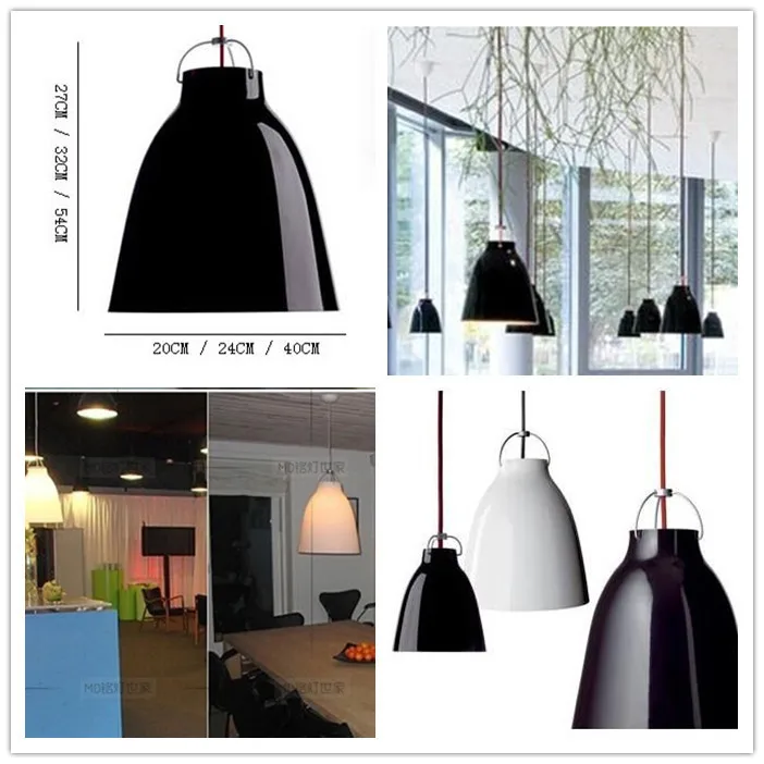 Рождество Современная мода Караваджо Подвеска лампы Lustre алюминиевые подвесные