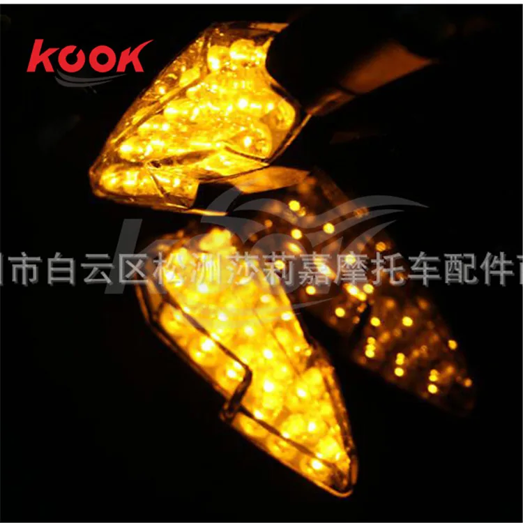 Универсальный аксессуар для мотоцикла светодиодный индикатор поворота honda suzuki