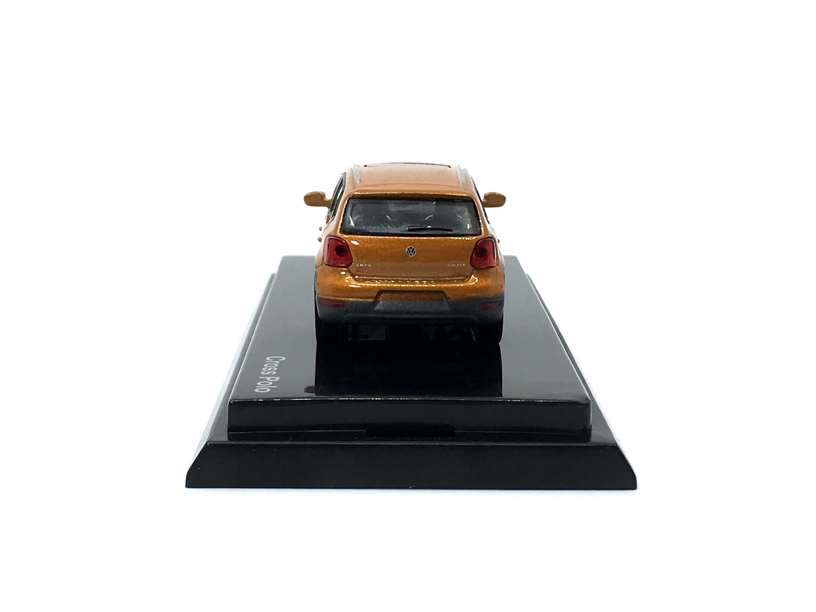 Модель Paudi 1: 64 1/64 Volkswagen New Cross Polo 2012 оранжевый литой под давлением игрушечный автомобиль авторизованный детские игрушки