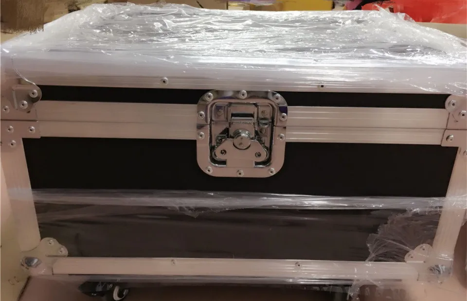 4 pz/lotto 12x12 W Con кейс для полетов 150 LED Fascio движущийся головной свет dj оборудование RGBW